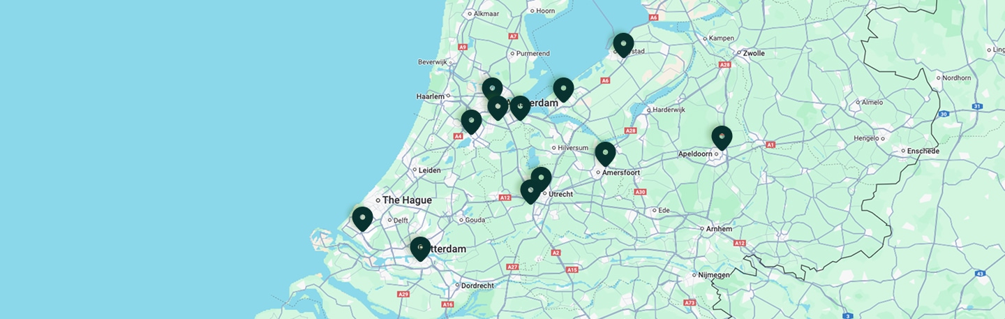 Map met locaties